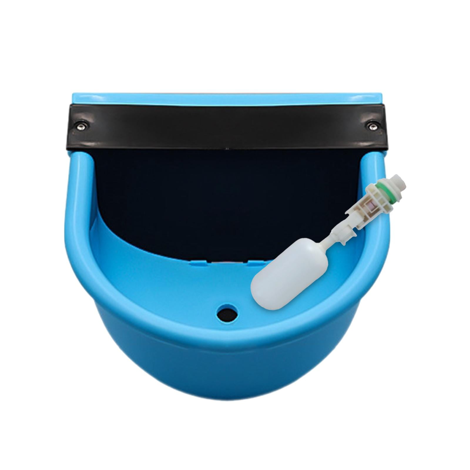 amagogo Automatic Bowls and Feeders Dispenser Drinker for Dogs Horses Cattle Sheep Water Light Blue