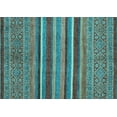 thumbnail image 1 of Ahgly Company Indoor Rectangle Abstract Light Blue Modern Area Rugs, 8' x 12', 1 of 4