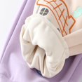 thumbnail image 4 of LYMAYTER Boys Girls Casual Sweatpants Toddler Drawstring Elastic Waist Cuffed Trousers Cartoon Pattern Ankle Spring Fall, 4 of 8