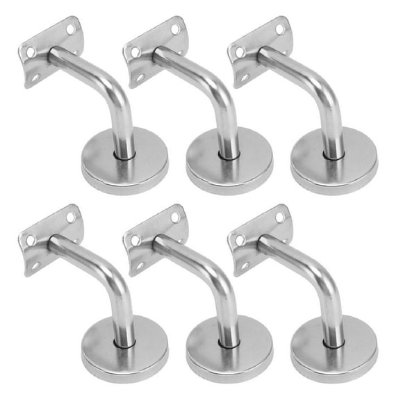 Stair Handrail Support,6 Pcs Wall Handrail Stair Handrail Bracket Stair Railing Bracket Ultimate Comfort