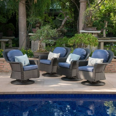 Darby Home Co Middletown Patio Chair With Cushions Set Of 4 Departments