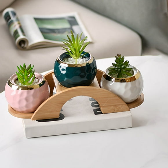 TopLLC Home Decor, Room Decor, Wall Decor Home Small Flower Rack Ornament Succulent Window Table Balcony Living Room Office Flower Pot Rack Storage Decoration Desktop shelf