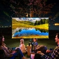 thumbnail image 4 of Portable Projector Screen 16:9 Foldable Anti-Crease Double Sided Indoor Outdoor Movie Screen for Home Theater, Party, Camping | Multiple Sizes, 4 of 6