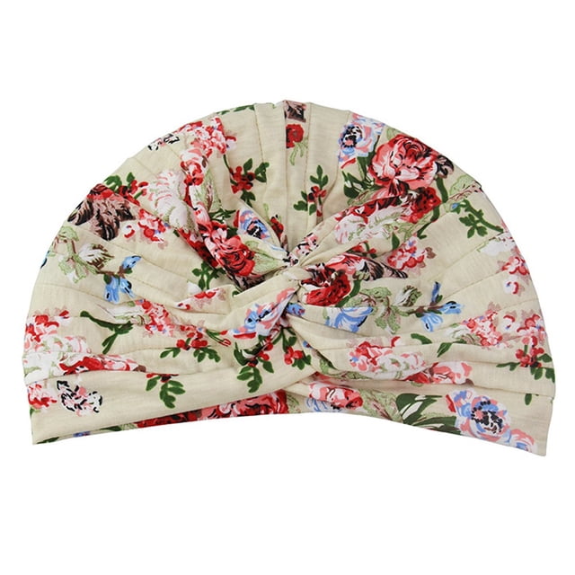Chapeau Indien Imprimé pour Femmes, Turban Extensible Musulman, Bonnet de Chimiothérapie, Foulard pour la Tête