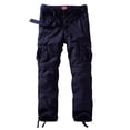thumbnail image 2 of Pantalones Cargo Match para Hombre Casual en Púrpura Azulado, 2 of 5