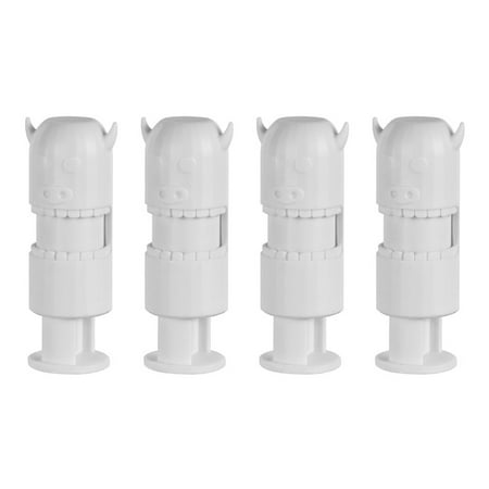 

Whigetiy 4 Pieces/Set Creative Sealing Clip for Tea Food Bag Durable Anti-deformed Clamp