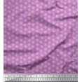 thumbnail image 1 of Soimoi Cotton Poplin Fabric Dot & Pretzels Food Printed Fabric 1 Yard 42 Inch Wide, 1 of 1