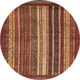 thumbnail image 1 of Ahgly Company Indoor Round Abstract Red Abstract Area Rugs, 8' Round, 1 of 6