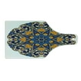 thumbnail image 2 of Mandala Cutting Board, Floral Motif Vibrant Colors Inner Balance Pattern Style, Decorative Tempered Glass Cutting and Serving Board, Wine Bottle Shape, Blue Orange Purple, by Ambesonne, 2 of 5