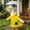 E, variant on Cififendec Summer Porch Goose Outfit, 23" Goose Figurine Bathrobe Costume for Outdoor Yard Garden Summer Themed Party Decor Accessory