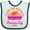 White and Green, variant on Inktastic Summer Enjoy the Sunshine Panama City Florida in Pink Boys or Girls Baby Bib