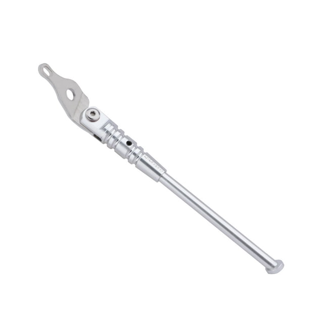 Sonducket Soporte lateral trasero para bicicleta, estante de soporte para bicicletas, soportes para bicicletas de aleación de aluminio, Ciclismo Plata