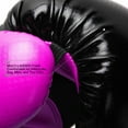 thumbnail image 3 of Pinnacle P4 Boxing Glove - Black/Pink, 3 of 8