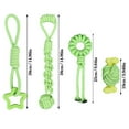 thumbnail image 4 of 4pcs Dog Chew Toys, HOMEIORA Rope Dog Toys, Aggressive Chewers Indestructible Tug of Dog Toys, Treat Ball and Rope Toys to Keep Them Busy, 4 of 5