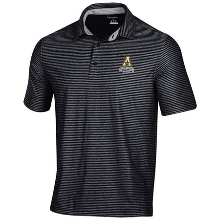 Tonal Jersey Stripe Polo - Appalachian State Men's Polo Champion Tonal Stripe Polo
