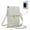 Green, variant on TouchScreen Crossbody Phone Bag for Women, Anti-Theft Leather Cell Phone Purse with Clear Window, Small Travel Shoulder Bag for Shopping & Everyday Use, Black