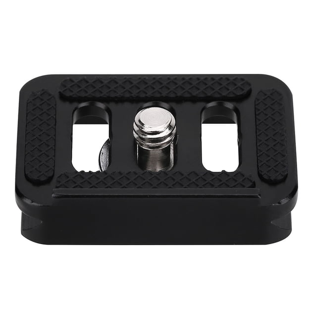 Placa de Liberación rápida para accesorio de Fotografía de tackle de Montaje de Cámaina: Aleacio de Aluminio Portátil Placa de Liberación Rápida para Vijes y Trípodes de