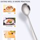 thumbnail image 5 of Juego de cucharas de cena de 12 piezas, juego de cucharas de acero inoxidable, para el hogar, cocina, restaurante, apto para lavavajillas, pulido espejo, 5 of 5