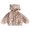 AB652 Pink, variant on Tisuna Fleece Jacket For Girls Warm Zip Up Hooded Jackets Leopard Print Active Wear Coat For Child Age 2-8 Years Pink