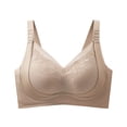 thumbnail image 1 of Seamless Support Bra Without Underwire for Everyday Comfort and Lift Fixed Cup Design Non Wire Bralette for Sagging Everyday Wear Soft Breathable Fabric Easy Wear, 1 of 6