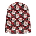 thumbnail image 4 of Auroural Ladies Sweaters Long Sleeve V-Neck Sweaters for Women Plus Size Cardigan Button Up Ladies' Casual Printed Knitted Cardigan with Button Up Jacket and Top, 4 of 5