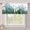 Green, variant on 54x18 Inches Green Misty Forest Window Treatment Valance Tree Mountain Kitchen Blackout Drapes Bathroom Bedroom Living Room Polyester Fabric Curtains Decorations Supplies