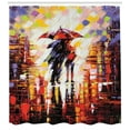 thumbnail image 3 of Ambesonne Fine Art Shower Curtain, Romantic Painting Couple, 69"Wx84"L, Multicolor, 3 of 3