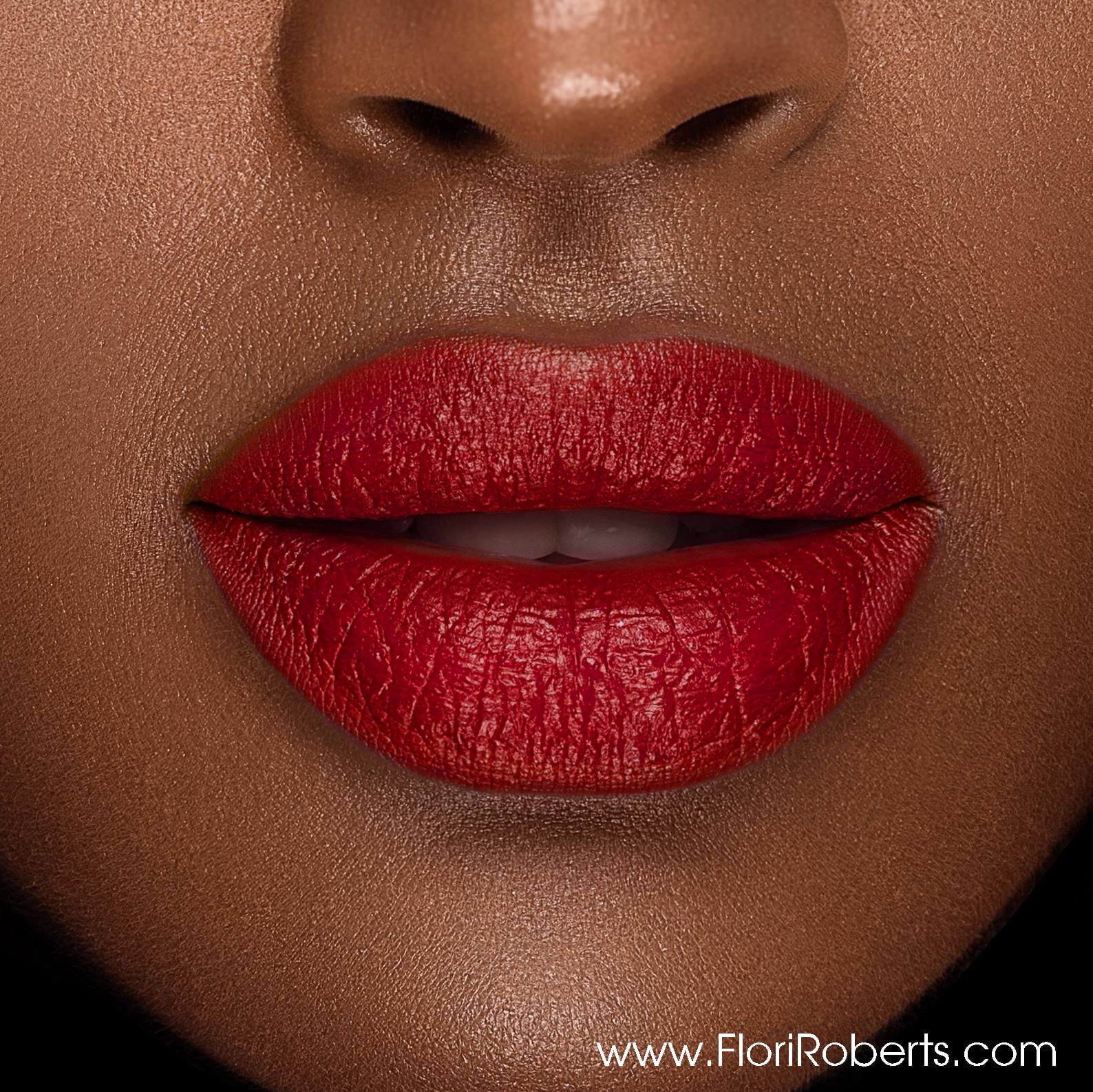 Flori Roberts Luxury Lipstick - Vibrant Lip Makeup for Deeper Skin Women - Stick Makeup for All Lips