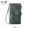 Gray, variant on New RFID 70% off Long Wallet Retro Multifunctional Women's Wallet Solid Color Portable Large Capacity Clutch