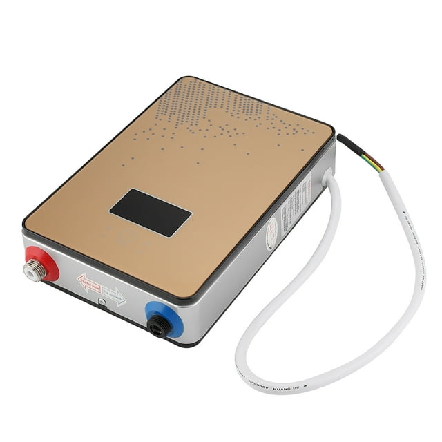 Calentador De Agua 220V 6500W Ducha Caliente Eléctrica Sin Tanque Para