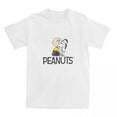 thumbnail image 2 of Camiseta de algodón 100 % con estampado de Peanuts, Snoopy y Charlie Brown para hombre y mujer, divertida para todas las estaciones, 2 of 5