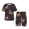 thumbnail image 1 of Fotbe Butterfly1 Pijama Estampada de 2 Piezas para Niños – Ropa de Dormir de Manga Corta Cómoda para Niños y Niñas, Camiseta y Shorts de Algodón-Small, 1 of 6