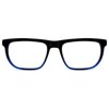 HYPERX STEALTH MED/LARGE SHINY BLACK / BLUE GAMING EYEWEAR