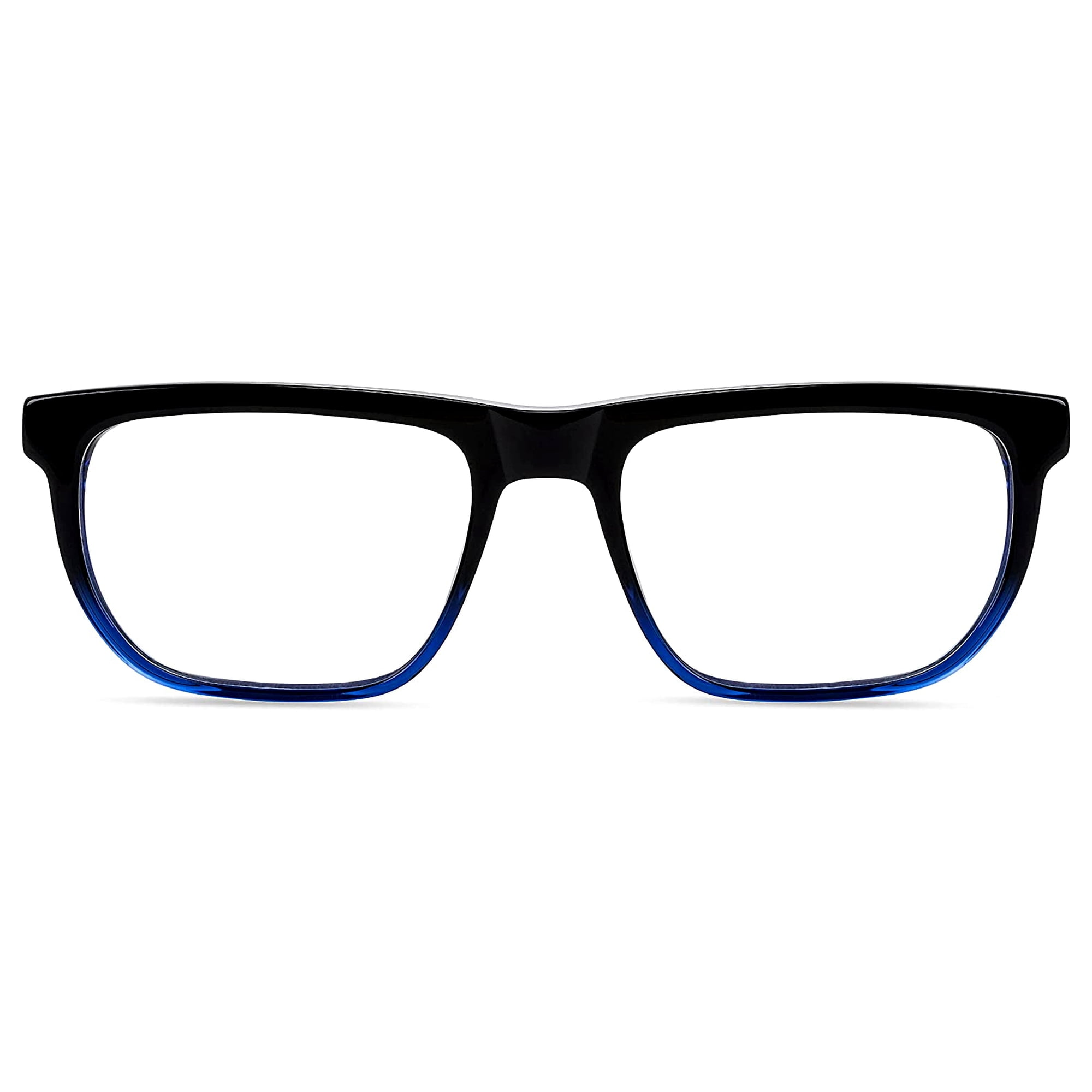 HYPERX STEALTH MED/LARGE SHINY BLACK / BLUE GAMING EYEWEAR