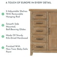 thumbnail image 4 of Evolur Andorra Chifferobe, Designed for Storage, Solid and Sturdy Build, Barnwood, 4 of 15