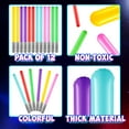thumbnail image 4 of Rykon Inflatable Light Sabers for Kids, Pack of 12, 35-Inch Neon Blow Up Toy Saber Swords, Party Favors, Goodie Bags, Galaxy Theme Birthday Party Supplies, 4 of 6