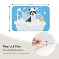 thumbnail image 4 of Pofeuu Collie in Bathtub Print Hem Mat 40x60 - Multipurpose Doormat for Indoor & Outdoor Use - Welcome Your Guests with our Entrance Mat, 4 of 6