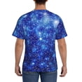 thumbnail image 2 of Naloa Blurred Star Snow Christmas Men's T-Shirt Sport T-shirt Men's Basic Tee Casual Men's Shirt, Round Neck, Short Sleeves - 3X-Large, 2 of 5