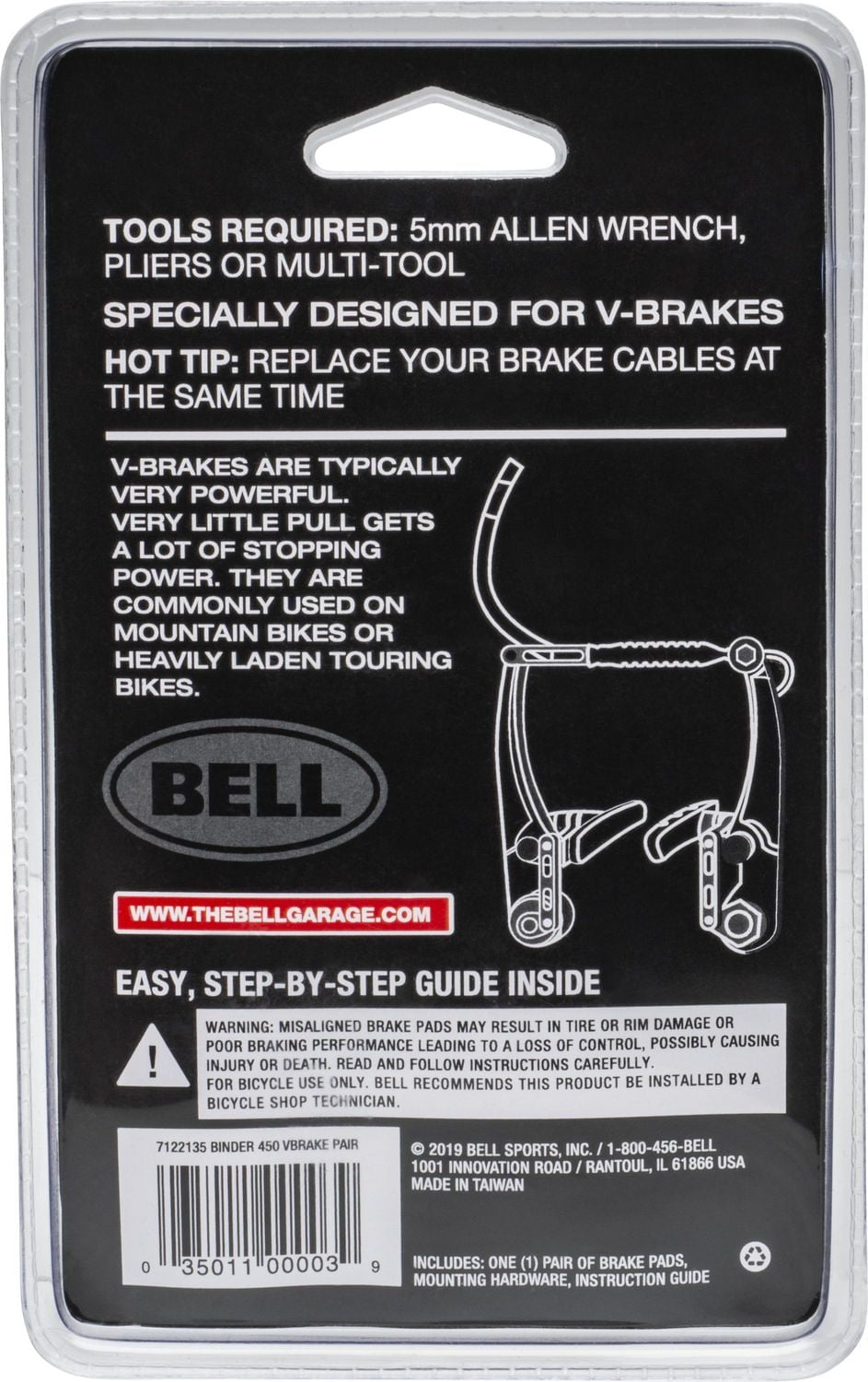Bell Sports V-Brake Pads