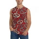 thumbnail image 1 of Balery Snake Camisetas sin mangas para hombre, absorbe la humedad y protege contra el mal olor.-Large, 1 of 7