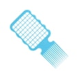 thumbnail image 4 of Afro Comb 2 in 's Styling Comb Curls Weave Dreadlocks Comb Tool Blue, 4 of 10