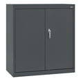 thumbnail image 2 of Sandusky Classic Series ( 36 in. W x 36 in. H x 18 in. D ) Steel Counter Height Freestanding Cabinet in Charcoal, 2 of 6