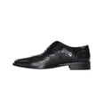 thumbnail image 3 of ZAPATO VESTIR CASUAL BOSTONIANOS LEON HOMBRE CABALLERO NEGRO BORREGO B60301 Leon B60301, 3 of 3