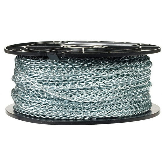 Campbell No. 16 in. Double Jack Carbon Steel Chain 11/32 in. D X 200 ft. L
