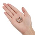 thumbnail image 4 of Slides Buckles, 30 Pack 15x15x3.8mm Metal Roller Pin Buckles, Silver Tone, 4 of 5