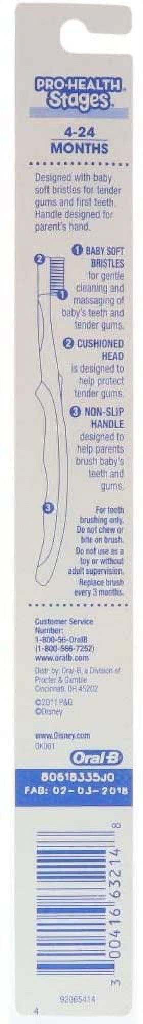 Oral-B Pro-Health Kids Stages Winnie the Pooh Baby Toothbrush, Soft - (Pack of 6)