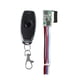 thumbnail image 2 of Interruptor de control remoto inalámbrico inteligente RF de 433 MHz, transmisor RF con receptor 1 botón negro, 2 of 9