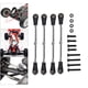 thumbnail image 5 of 4 piezas de varilla de dirección ajustable de metal mejorada para coches RC HSP HPI 83mm-92mm, 5 of 9