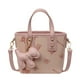 thumbnail image 1 of Bolsos de moda de nicho francés para mujer, nuevos bolsos de mensajero texturizados de alta calidad 2025, bolsos tipo cubo casuales y versátiles., 1 of 5