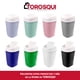thumbnail image 3 of TOROSQUI | Bote de Basura Chico 2 Pack con Tapa Balanc&iacute;n | Basurero de Pl&aacute;stico Resistente, Papelera para Ba&ntilde;o, Cocina y Oficina, Compacto, Moderno y Anti Olores (Blan, 3 of 8